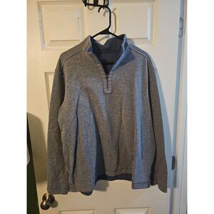 Johnson and Murphy Reversible Half Zip Sweater